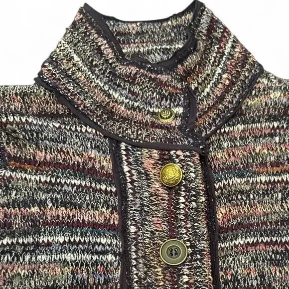 Free People Women's Multicolored Long Cardigan sz Small - Picture 3 of 7